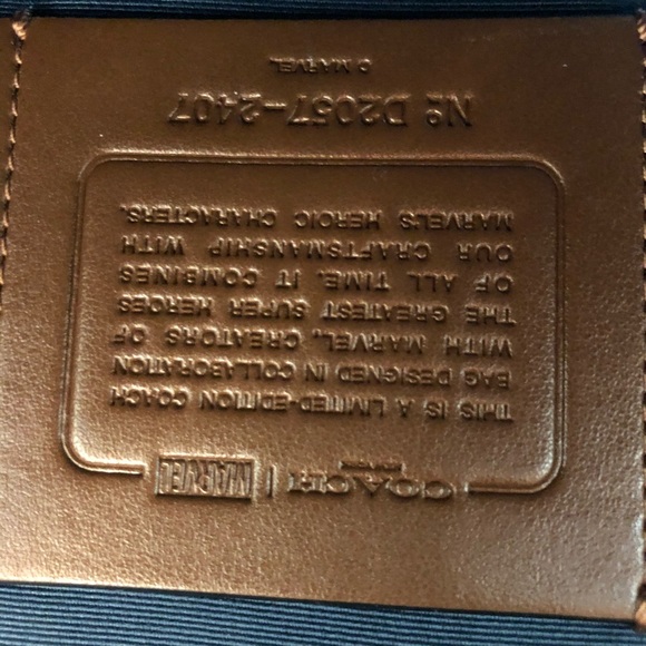 Coach Marvel West Sling Pack Spider-man Backpack - Picture 10 of 11